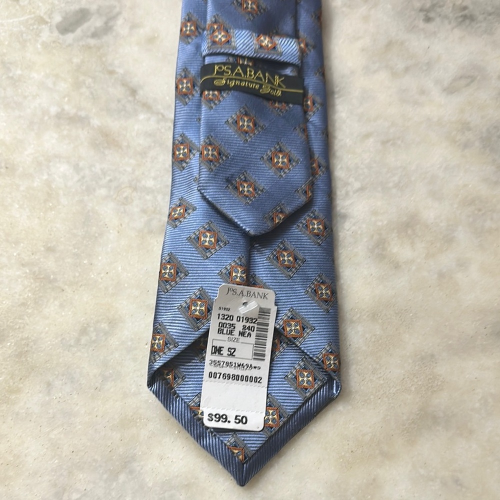 Jos. A. Bank Blue Silk Tie